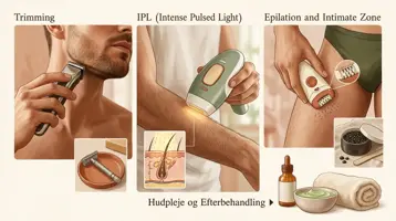Hårfjerning mænd: trimmer, IPL eller epilator?
